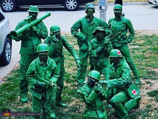Toy Story Plastic Soldiers Costume