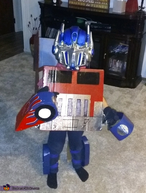 Diy Transformer Costume Template Optimus Prime