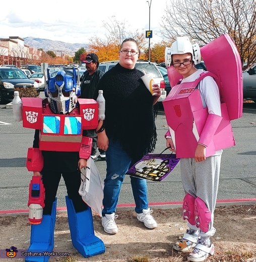 Transformers Optimus Prime and Arcee Costume