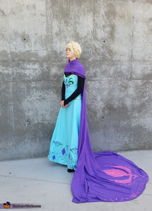 Transforming Elsa Costume