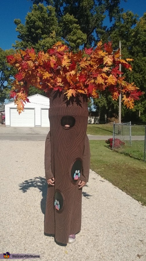 How to make tree costume