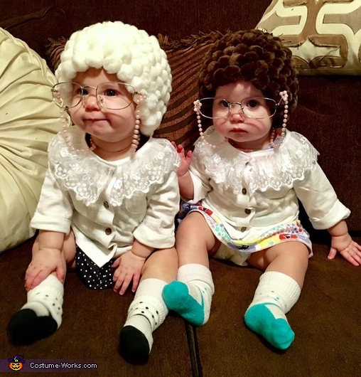 Twin Grannies Costume