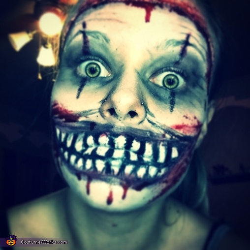 Twisty the Clown Makeup