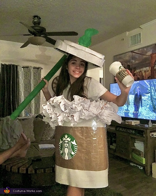 Ultimate Starbucks Cup Costume