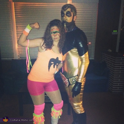 Ultimate Warrior and Goldust Couples Costume