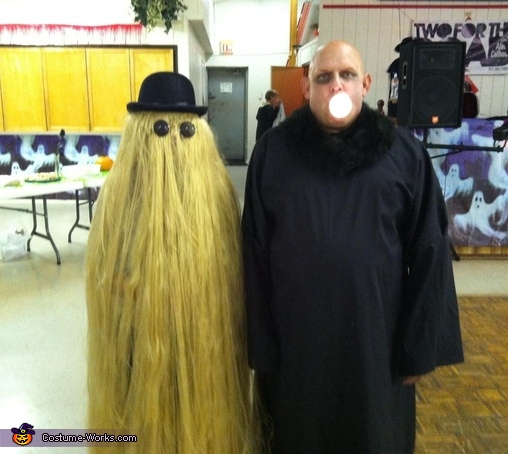 Uncle Fester and Cousin Itt Costume