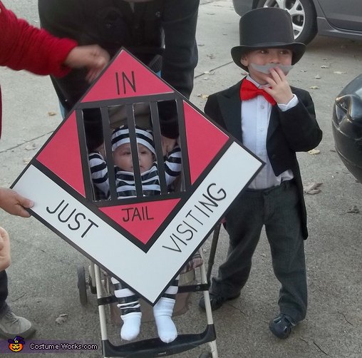 Uncle Pennybags and Go to Jail! Costume