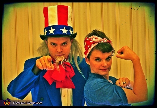 Uncle Sam and Rosie Costume