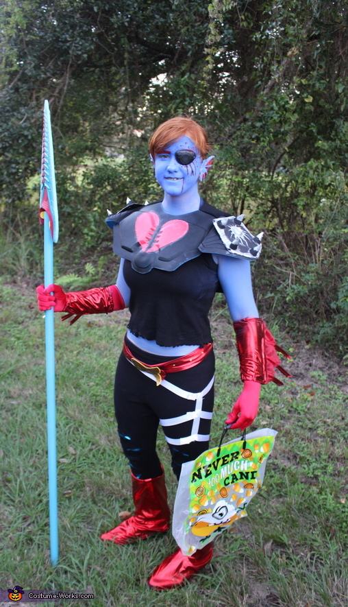 Underfell Undyne Costume