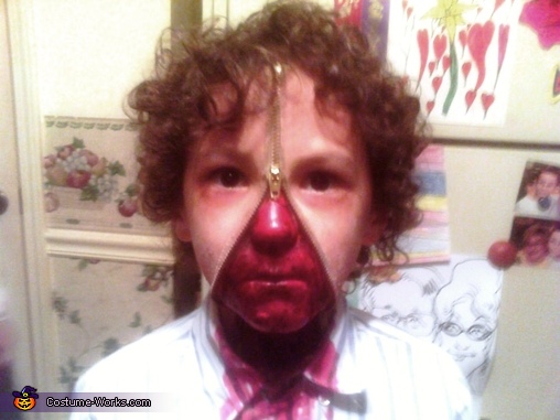 Unzipped Zipperface Costume