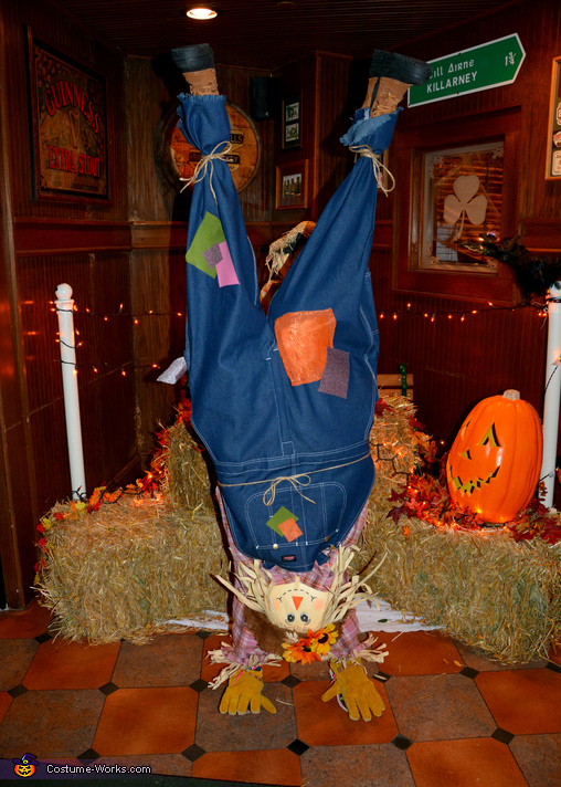 Upside Down Scarecrow Costume