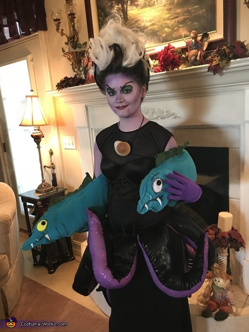 Coolest Homemade Ursula Costume for Girls | Last Minute Costume Ideas ...