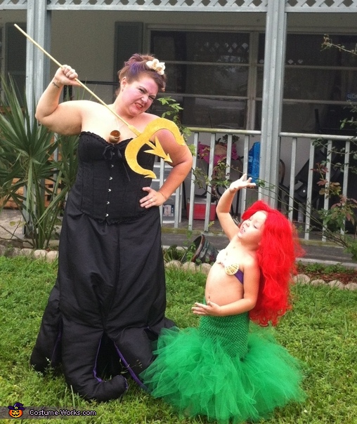 Ursula and Ariel Costume