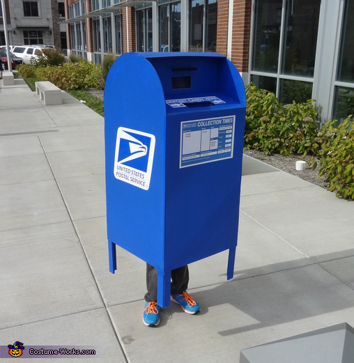 USPS Mailbox Costume