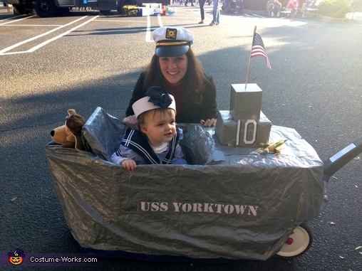 Sailor on USS Yorktown Baby Costume