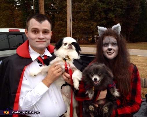 Vampires versus Werewolves Costume