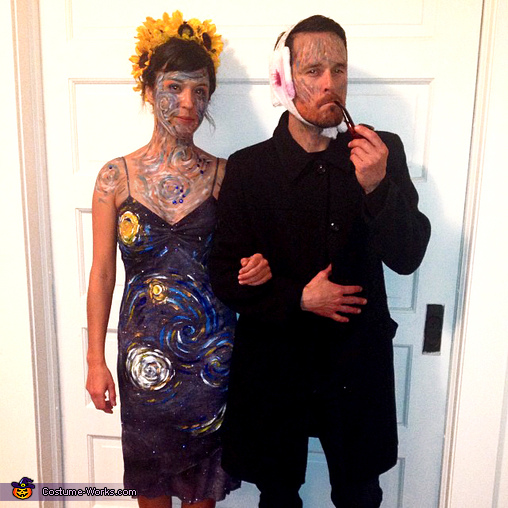 Van Gogh and his Masterpiece Couple's Costume