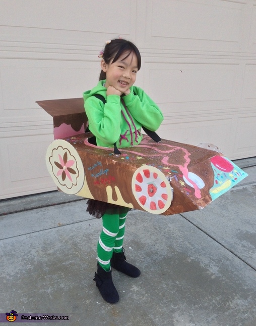 vanellope von schweetz cosplay car