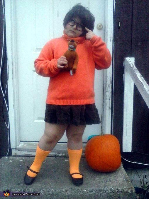 Scooby Doo Costume, Halloween Scooby-Doo Cos Velma Costume