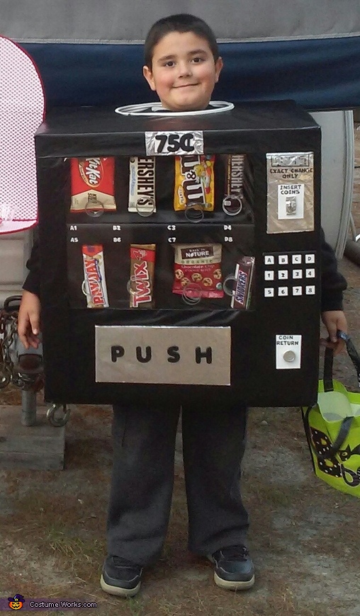 Vending Machine Homemade Costume Howto Tutorial