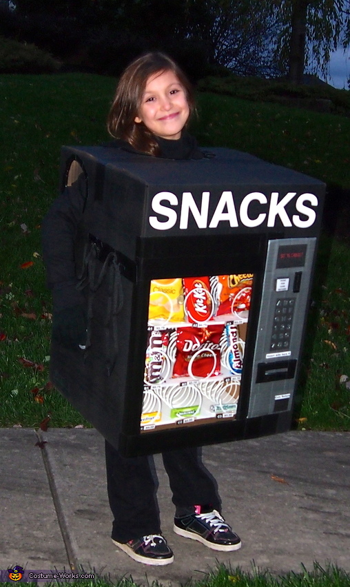 Vending Machine for out of the box Halloween costume ideas