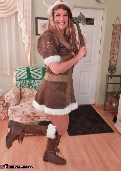 Viking Warrior Princess Costume