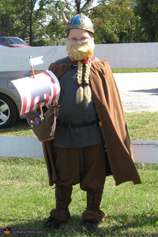 DIY Viking Halloween Costume for under $25