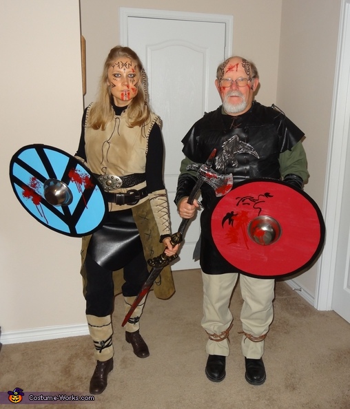 Vikings Ragnar Lothbrok and Lagertha Costume