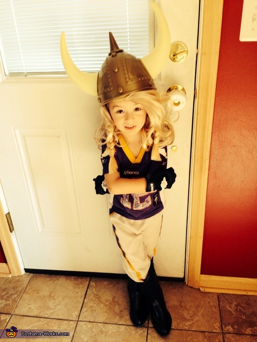 Viktor the MN Vikings' Mascot Costume