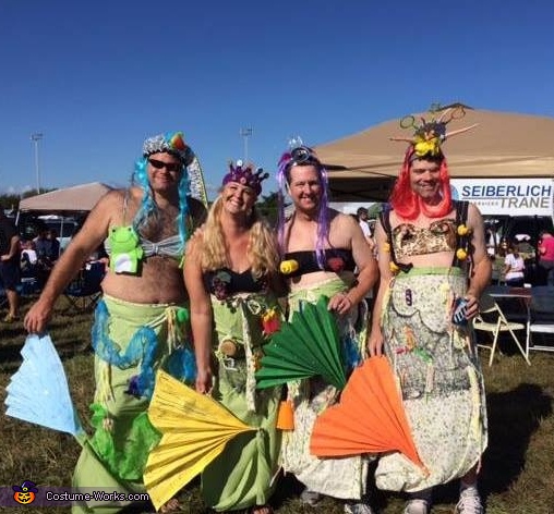 Village Mermaids Group Costume