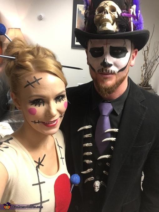 Voodoo Doll And Her King Costume