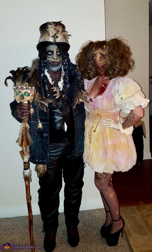 Voodoo Doll and Witch Doctor Costume