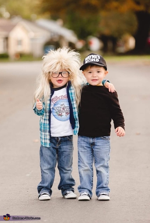 Wayne's World Twins Baby Costume