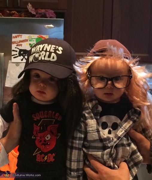Wayne's World Wayne & Garth Twin Babies Costume