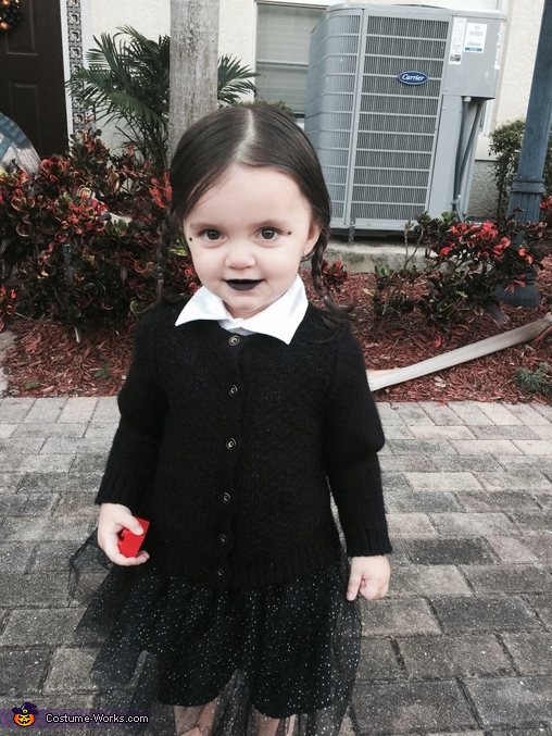 Kid's The Addams Family 2 Wednesday Costume