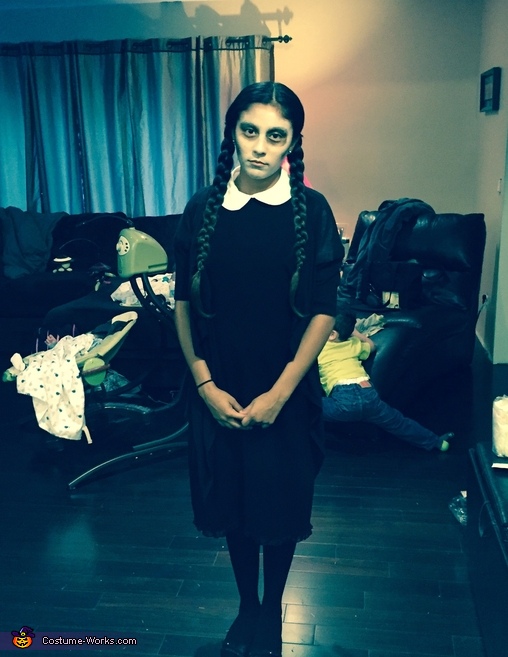 Wednesday Addams Costume for Girls | Coolest DIY Costumes