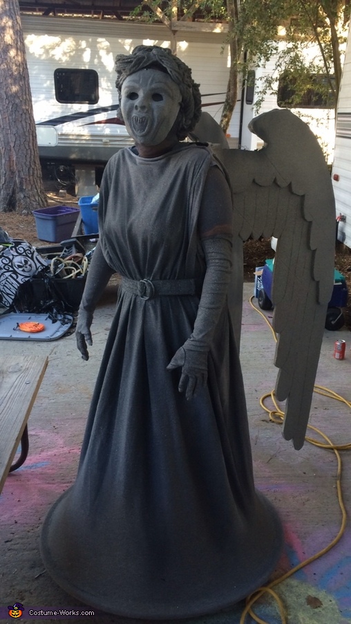 Weeping Angel Adult Costume | No-Sew DIY Costumes