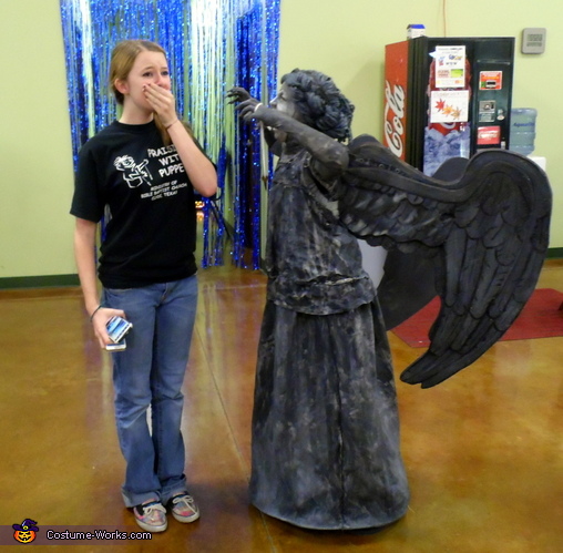 Dr. Who Weeping Angel Costume