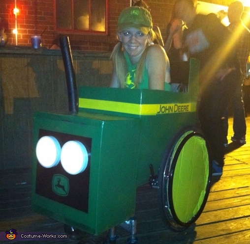 Wheelchair Tractor Costume