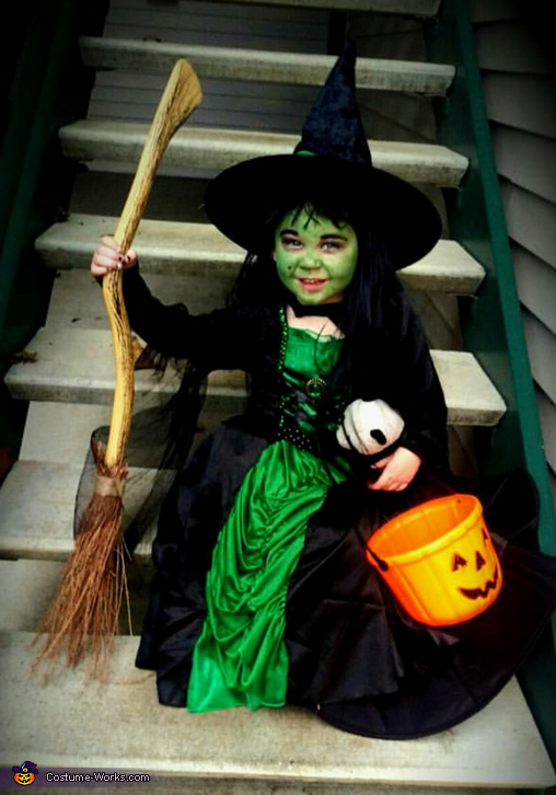 Wicked Witch Girl's Costume