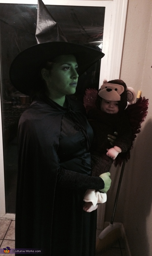 Wicked Witch and her Flying Monkey Costume