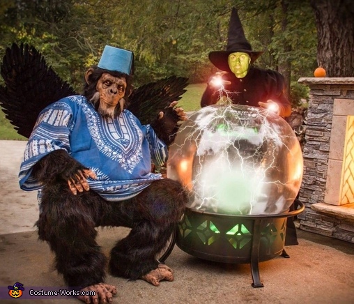 Wicked Witch of the West and Flying Monkey Costume