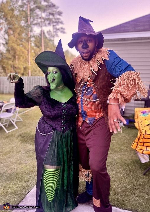 Wicked Witch of the West and Scarecrow Costume