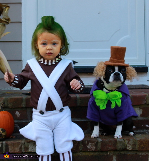 Oompa Loompa and Willy Wonka Costume