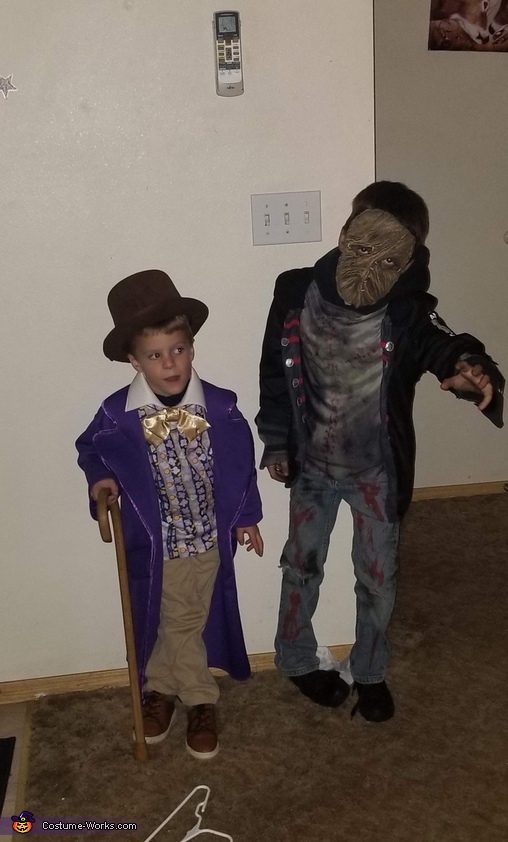 Willy Wonka and Leatherface Costume