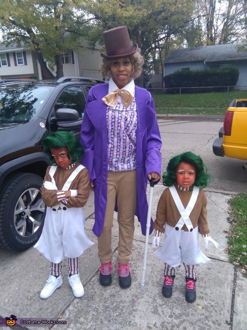 Willy Wonka and the Oompa Loompas Costume | Last Minute Costume Ideas