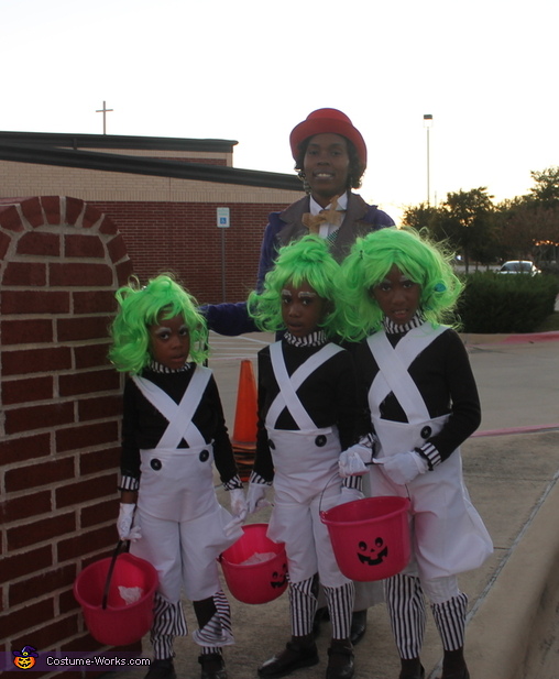 Willy Wonka and the Oompa Loompas Costume