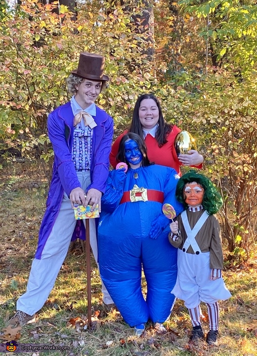 DIY Willy Wonka Family Costume | lacienciadelcafe.com.ar