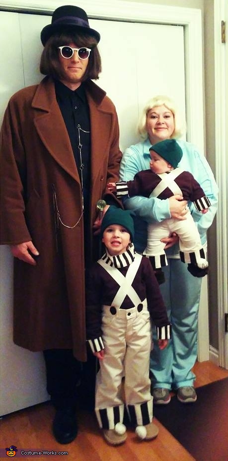 Willy Wonka Family Costume