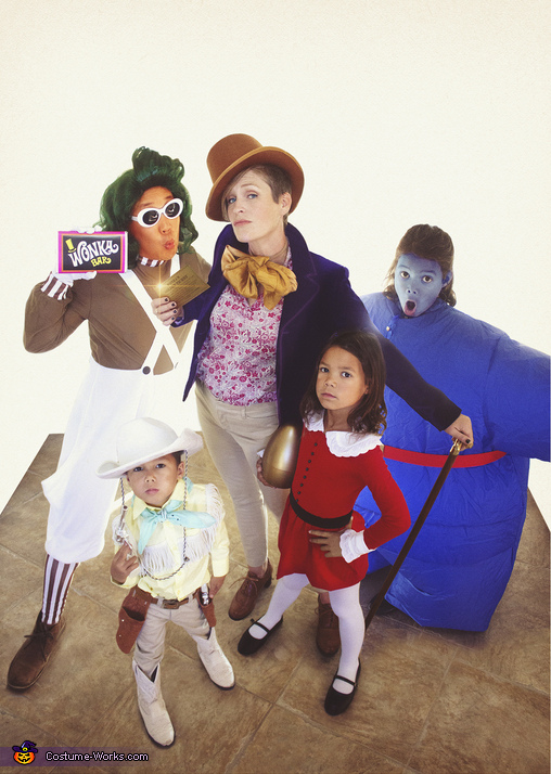 Willy Wonka Family Costume